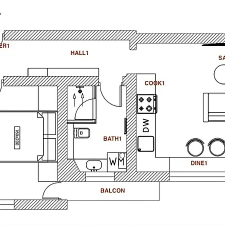 Apartament Holt Rossetti Residences - Exclusive Urban Lofts Bucureşti